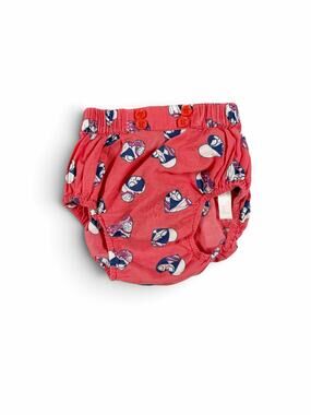 Little Marc Jacobs Bloomer Shorts Heart Doll Print Coral 18 Months
